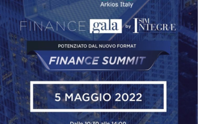 Il Gruppo Arkios Italy S.p.A. sponsorizza attivamente la 2° edizione dell’Integrae SIM Finance Gala